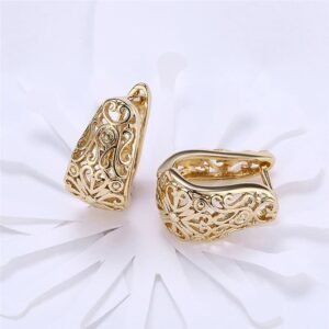 Pendientes de Plata de Ley 925 con Baño de Oro 18K - Elegancia y Estilo para Bodas y Fiestas