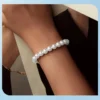Pulsera de Perlas Blancas para Mujer – Plata 925, Ajustable y Elegante, Joyería Fina para Bodas y Regalos - Charlottes House