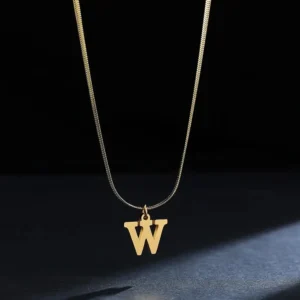 Collar con Colgante W - Charlottes House