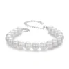 Pulsera de Perlas Blancas para Mujer – Plata 925, Ajustable y Elegante, Joyería Fina para Bodas y Regalos - Charlottes House