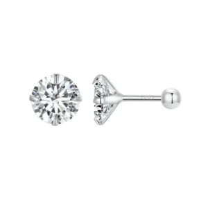 Pendientes de Plata 925 con Circonita Cúbica - Charlottes House Joyeria El Salvador